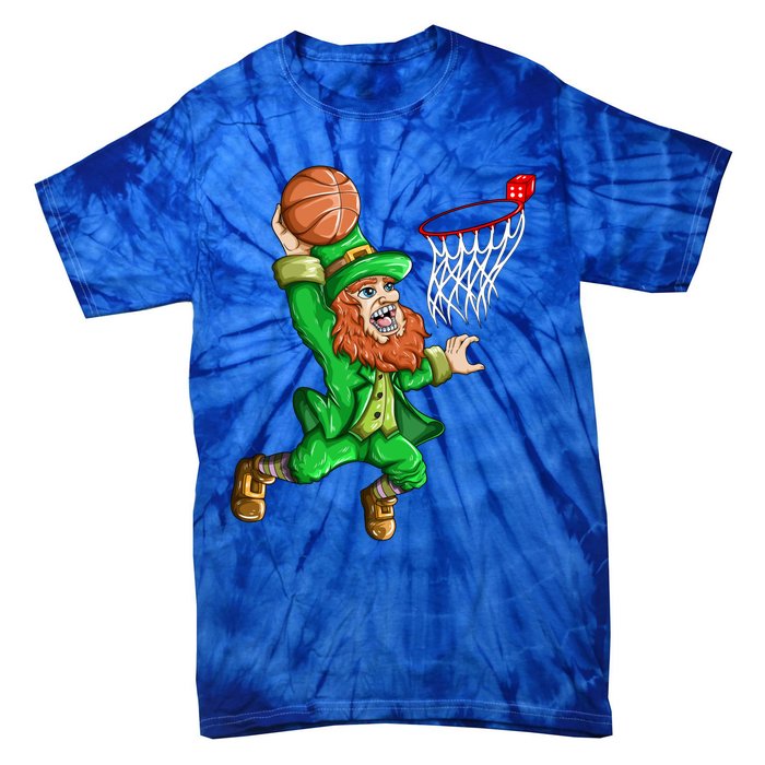 Basketball Basketball Hoop Basketball Fan Gift Tie-Dye T-Shirt