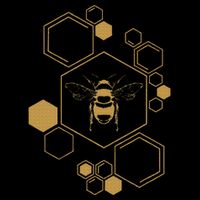 Bee Beekeeping Honeycomb Honey Beekeeper Bee Cooling Performance Crew T-Shirt