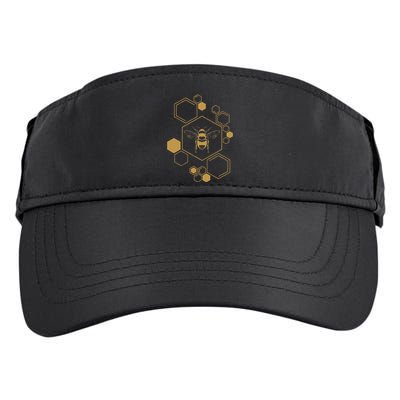Bee Beekeeping Honeycomb Honey Beekeeper Bee Adult Drive Performance Visor