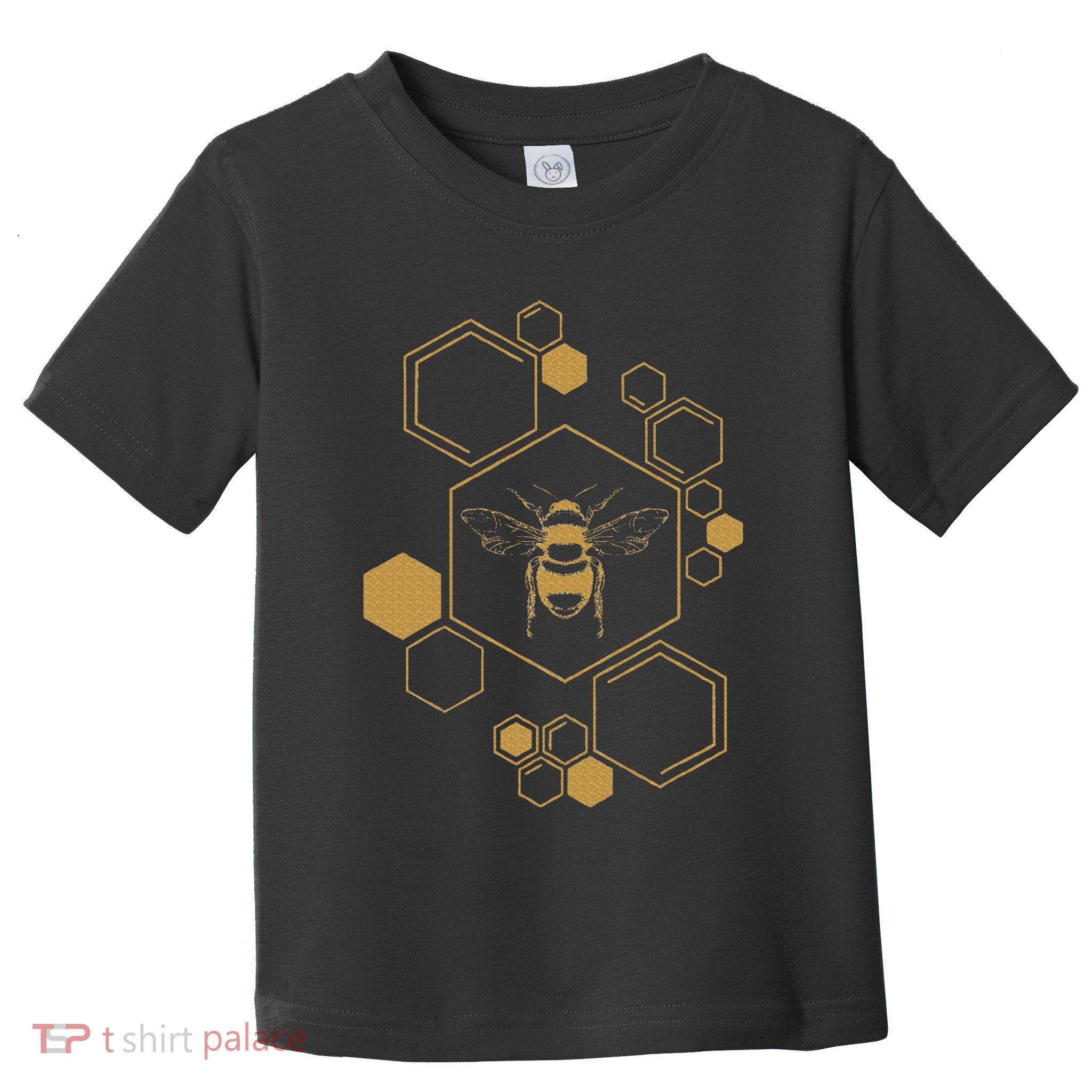 Bee Beekeeping Honeycomb Honey Beekeeper Bee Toddler T-Shirt
