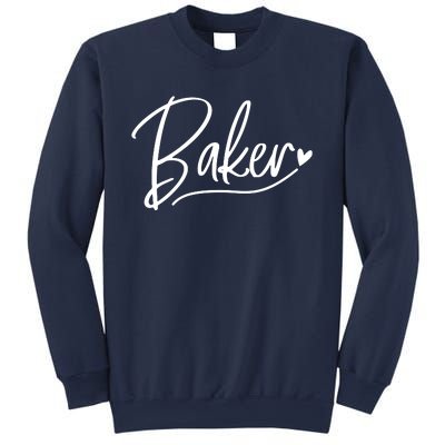 Baker Baking Heart Gift Sweatshirt