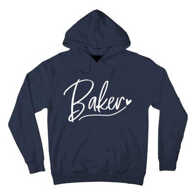 Baker Baking Heart Gift Tall Hoodie