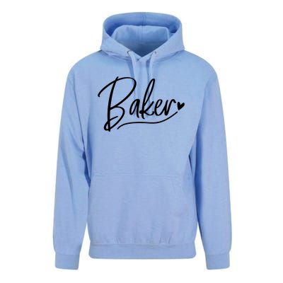 Baker Baking Heart Gift Unisex Surf Hoodie