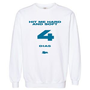 Billieeilish Brasil Hit Me Hard And Soft 4 Dias Garment-Dyed Sweatshirt