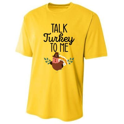 Birthday Black History Month Talk Turkey To Me Gift Performance Sprint T-Shirt