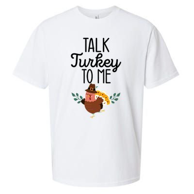 Birthday Black History Month Talk Turkey To Me Gift Sueded Cloud Jersey T-Shirt