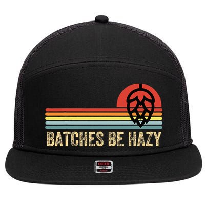 Batches Be Hazy Ipa Craft Beer For Wo Vintage 7 Panel Mesh Trucker Snapback Hat