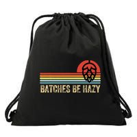Batches Be Hazy Ipa Craft Beer For Wo Vintage Drawstring Bag