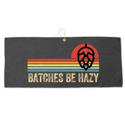 Batches Be Hazy Ipa Craft Beer For Wo Vintage Large Microfiber Waffle Golf Towel