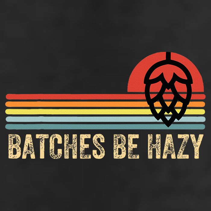 Batches Be Hazy Ipa Craft Beer For Wo Vintage Golf Towel