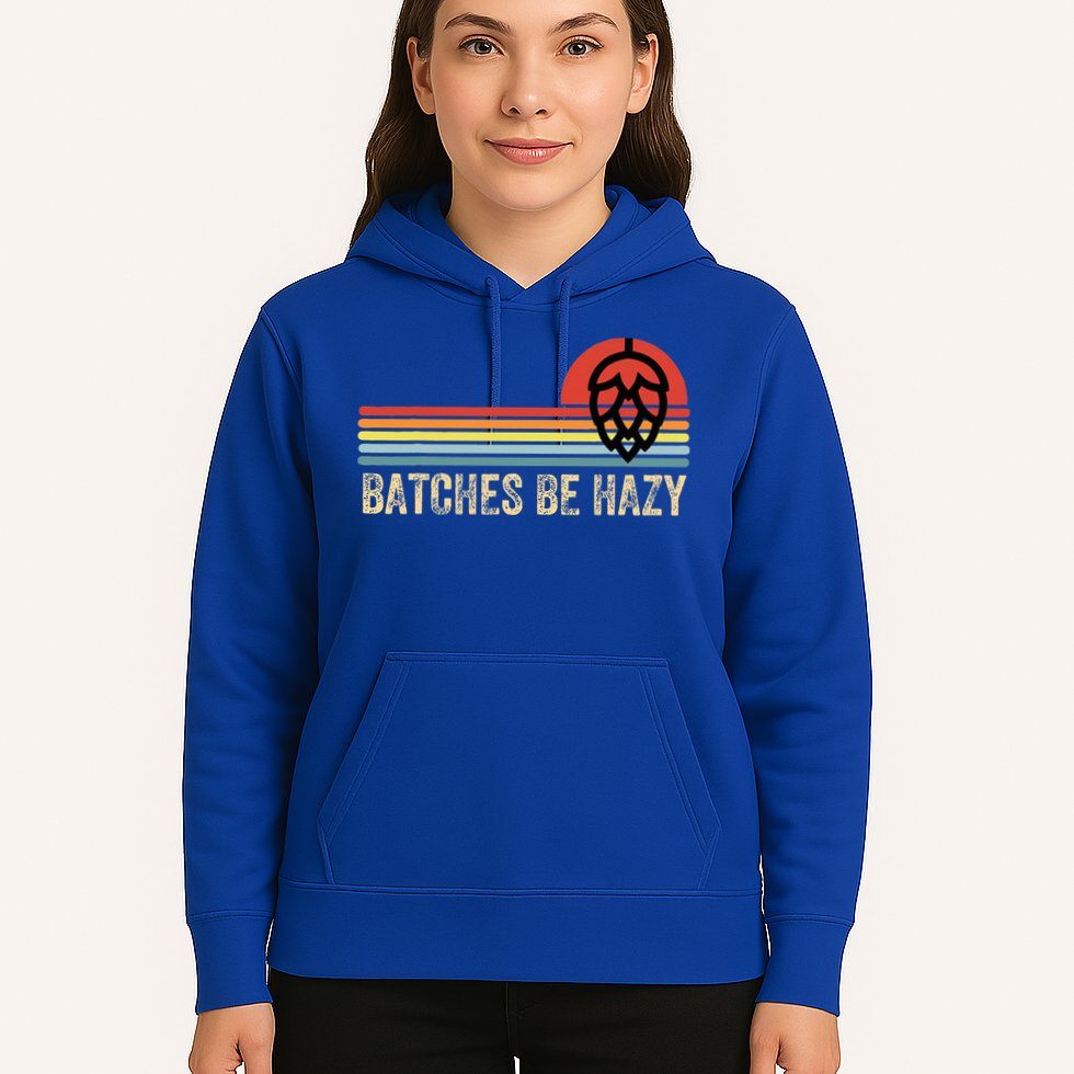 Batches Be Hazy Ipa Craft Beer For Wo Vintage Hoodie