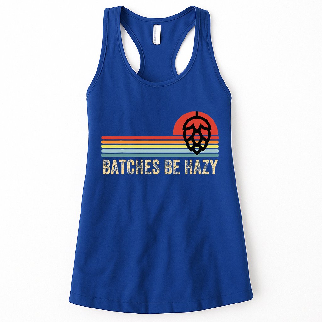 Batches Be Hazy Ipa Craft Beer For Wo Vintage Womens Tank Top