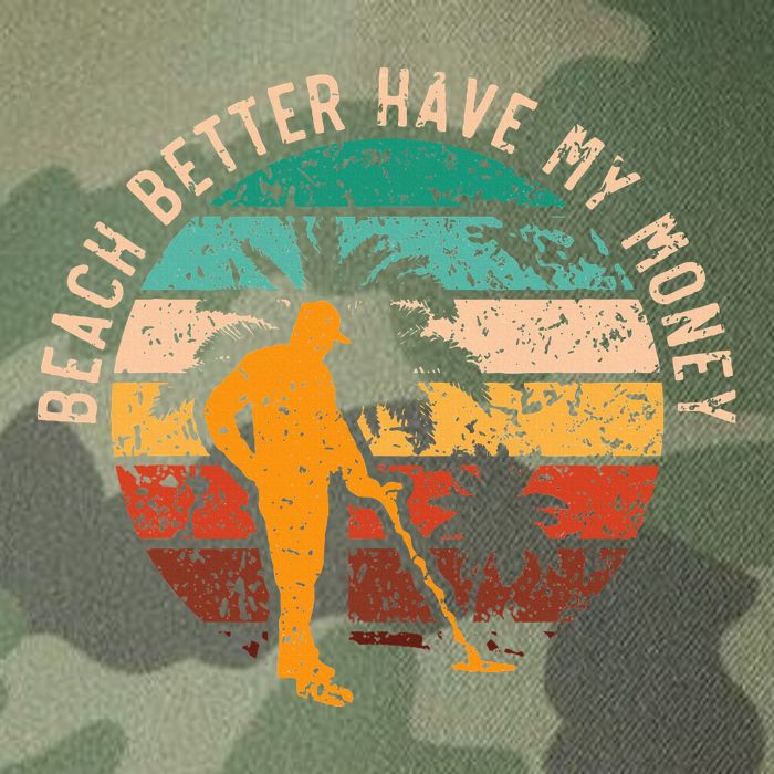 Beach Better Have My Money Beachcombing Beachcomber Legacy Tie Dye Trucker Hat