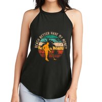 Beach Better Have My Money Beachcombing Beachcomber Women's Perfect Tri Rocker Tank