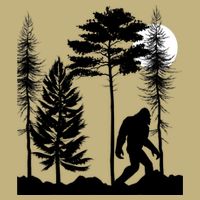 Bigfoot Bigfoot Hiding in Forest At Night Sasquatch  Cooling Performance Crew T-Shirt