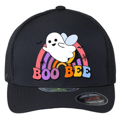 Boo Bee Happy Helloween Gift Flexfit Unipanel Trucker Cap