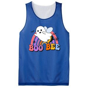 Boo Bee Happy Helloween Gift Mesh Reversible Basketball Jersey Tank