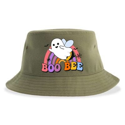 Boo Bee Happy Helloween Gift Sustainable Bucket Hat