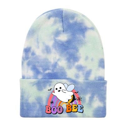 Boo Bee Happy Helloween Gift Tie Dye 12in Knit Beanie