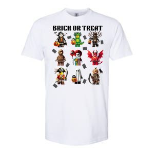 Building Bricks Halloween Brick Or Treat Costume Monsters Softstyle CVC T-Shirt