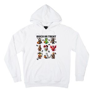 Building Bricks Halloween Brick Or Treat Costume Monsters Hoodie