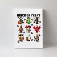 Building Bricks Halloween Brick Or Treat Costume Monsters Canvas