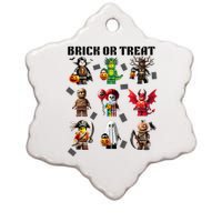 Building Bricks Halloween Brick Or Treat Costume Monsters Ceramic Star Ornament