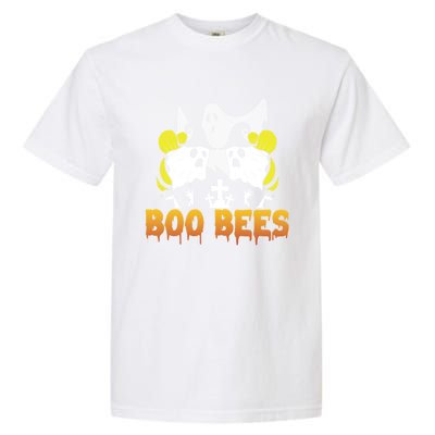 Boo Bees Halloween Couples Gift Garment-Dyed Heavyweight T-Shirt