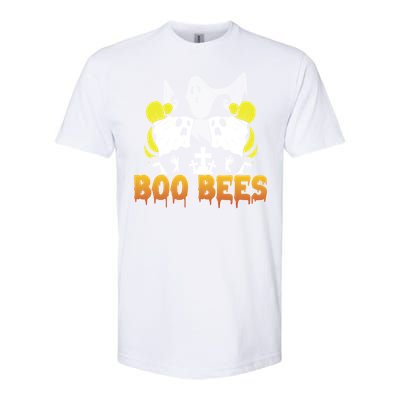 Boo Bees Halloween Couples Gift Softstyle CVC T-Shirt