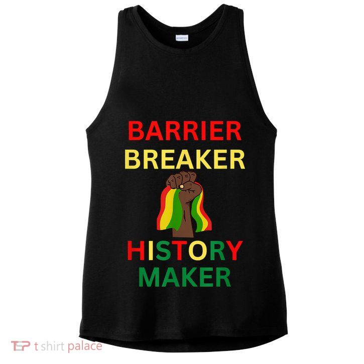 Barrier Breaker History Maker Ladies PosiCharge Tri-Blend Wicking Tank