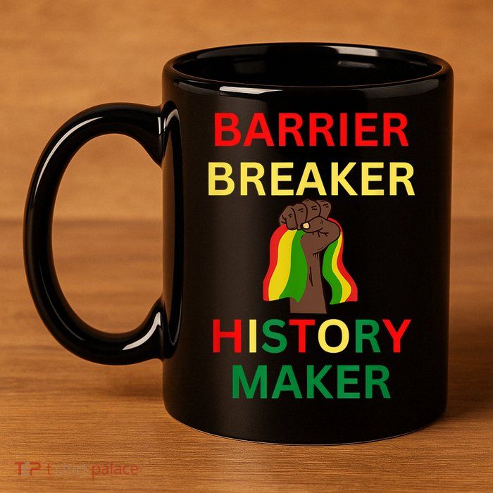 Barrier Breaker History Maker 11oz C Handle Ceramic Mug