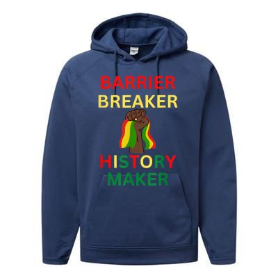 Barrier Breaker History Maker Performance Fleece Hoodie