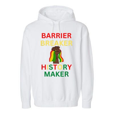 Barrier Breaker History Maker Garment-Dyed Fleece Hoodie