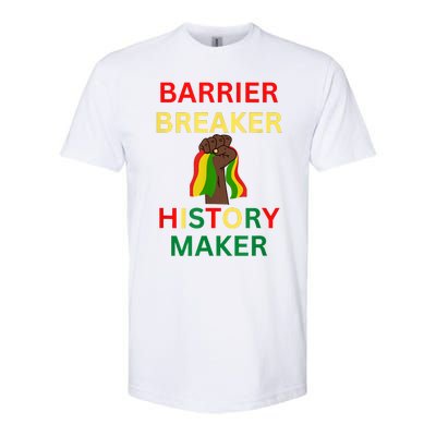 Barrier Breaker History Maker Softstyle CVC T-Shirt