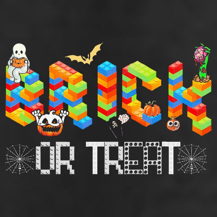 Block Building Halloween Brick Or Treat Master Builder Adult Drive Performance Visor
