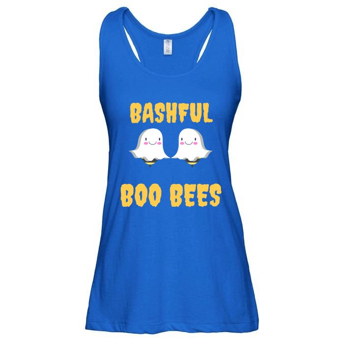 Boo Bees Halloween Cute Gift Bashful Boo Bees Gift Ladies Essential Flowy Tank