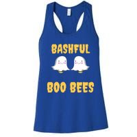 Boo Bees Halloween Cute Gift Bashful Boo Bees Gift Women's Racerback Tank