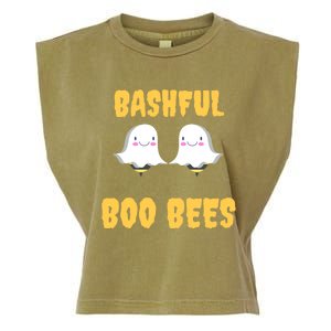 Boo Bees Halloween Cute Gift Bashful Boo Bees Gift Garment-Dyed Women's Muscle Tee