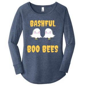 Boo Bees Halloween Cute Gift Bashful Boo Bees Gift Women's Perfect Tri Tunic Long Sleeve Shirt