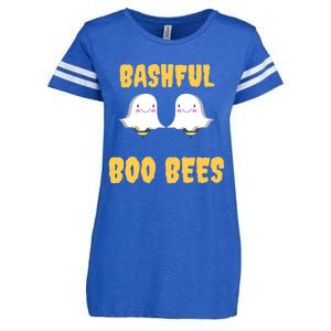 Boo Bees Halloween Cute Gift Bashful Boo Bees Gift Enza Ladies Jersey Football T-Shirt