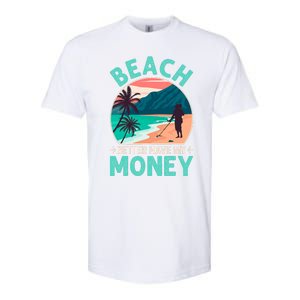 Beach Better Have My Money Metal Detector Retro Softstyle CVC T-Shirt