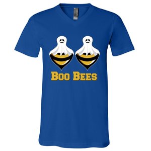 Boo Bees Halloween Design Meaningful Gift V-Neck T-Shirt