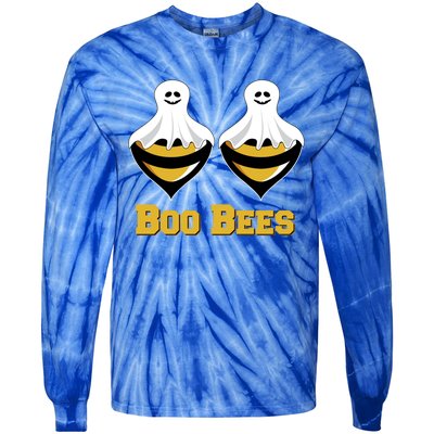 Boo Bees Halloween Design Meaningful Gift Tie-Dye Long Sleeve Shirt