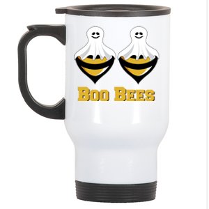 Boo Bees Halloween Design Meaningful Gift Stainless Steel Travel Mug