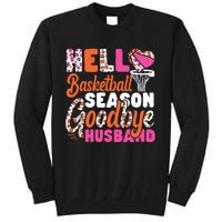 Basketball Bball Husband Wife Hello Basketball Season Sweatshirt