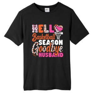 Basketball Bball Husband Wife Hello Basketball Season Tall Fusion ChromaSoft Performance T-Shirt