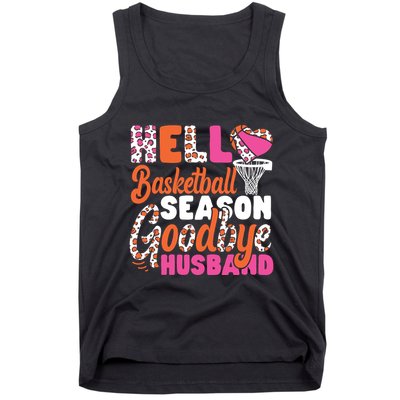 Basketball Bball Husband Wife Hello Basketball Season Tank Top