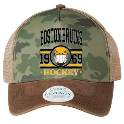 Boston Bruin Hockey Team Supporter Legacy Tie Dye Trucker Hat