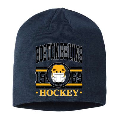 Boston Bruin Hockey Team Supporter Sustainable Beanie