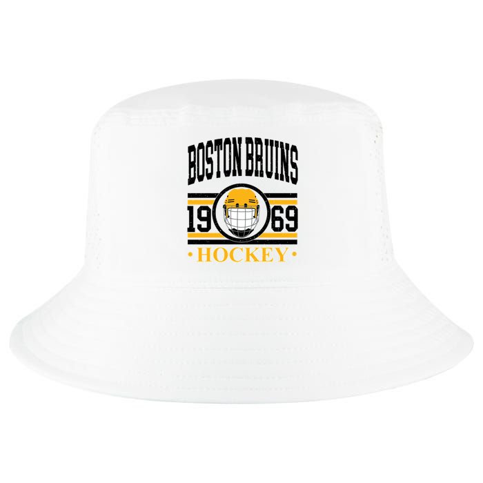 Boston Bruin Hockey Team Supporter Cool Comfort Performance Bucket Hat